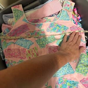 Lilly Pulitzer shift dress size 4 white label